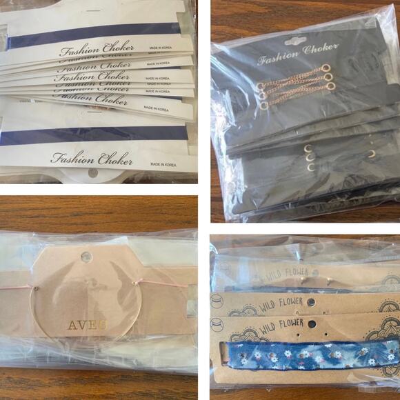 Bundle of Choker Necklaces NEW - Picture 1 of 12